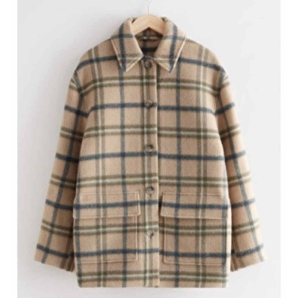 & Other Stories Wool Shacket / Coat